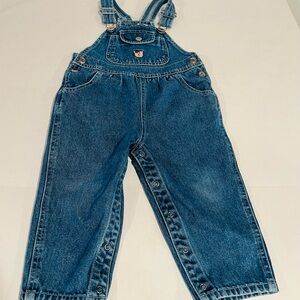 Arizona Jean Co Kids Blue Denim Overalls